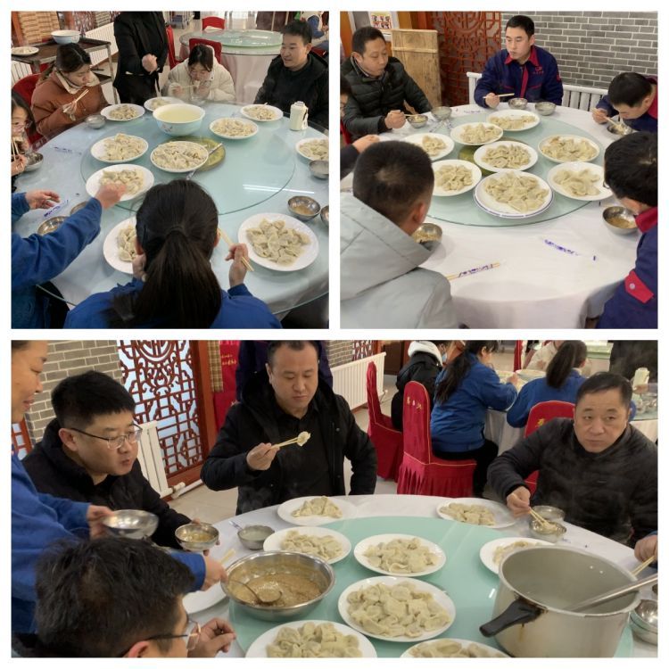 快乐包饺子 温暖过冬至 ——水文印务组织开展冬至包饺子主题党日活动